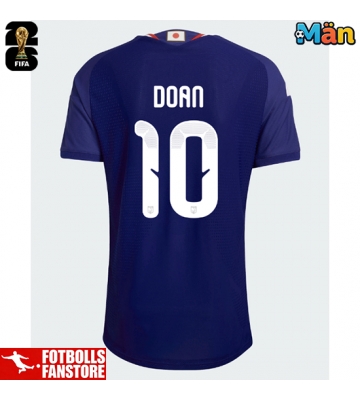 Japan Ritsu Doan #10 Hemmatröja VM 2026 Kortärmad